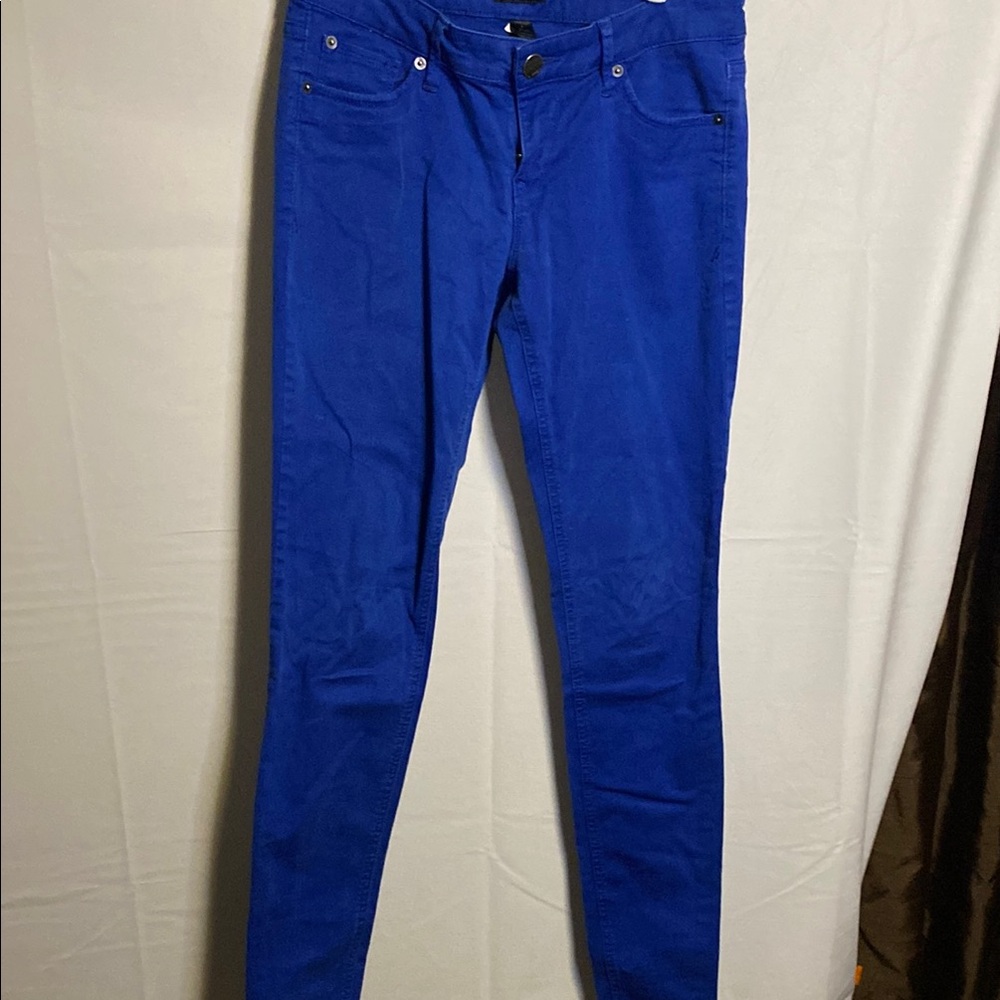 Vibrant Blue Skinny Jeans